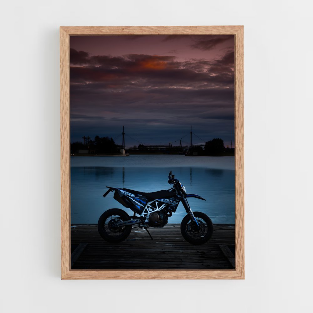 Poster Aventure sur le Quai – affiche Husqvarna (vue 4)